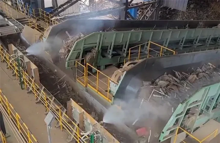 Heavy Duty Scrap Steel Apron Conveyor
